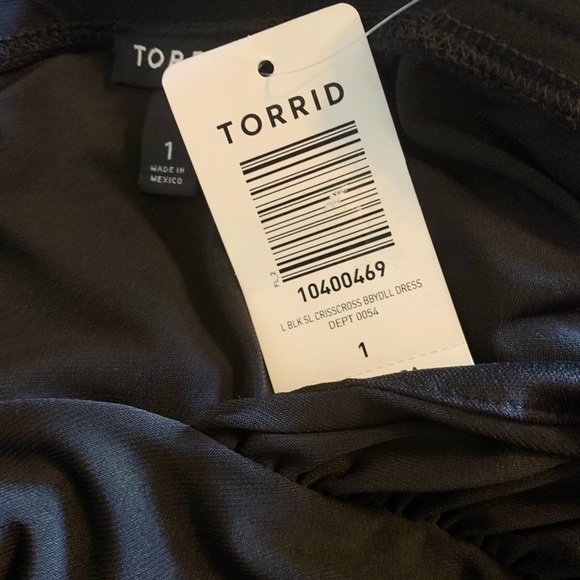 Torrid cross front and back jersey dress - Picture 4 of 4